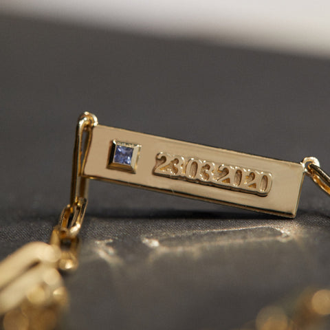 Rectangular pendant Kayla