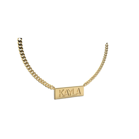 Rectangular pendant KAYLA