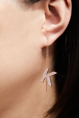 K Diamond Earring