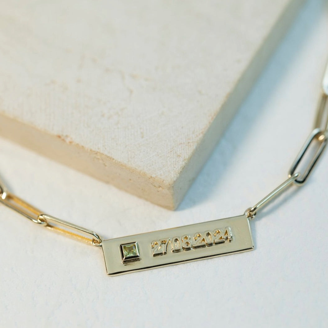 Rectangular pendant Lucy