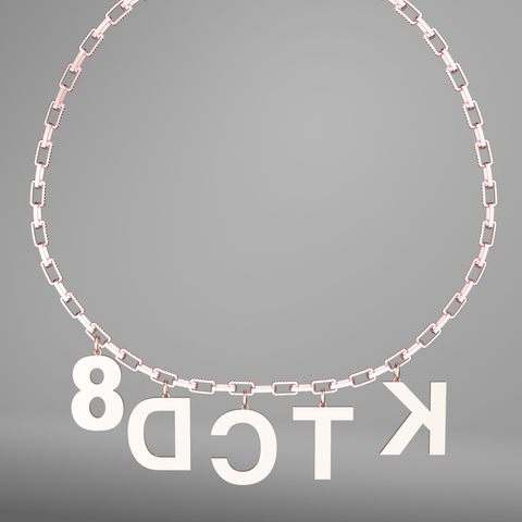 KTCD8 Charm Necklace