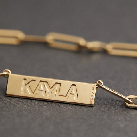 Rectangular pendant Kayla